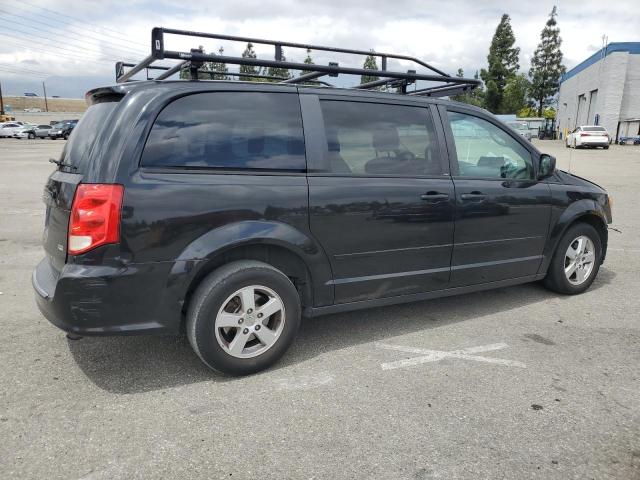 DODGE GRAND CARA 2013 black  flexible fuel 2C4RDGCGXDR581399 photo #4