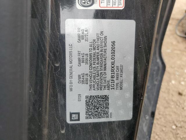 2020 CHEVROLET CAMARO LS - 1G1FB1RXXL0102056