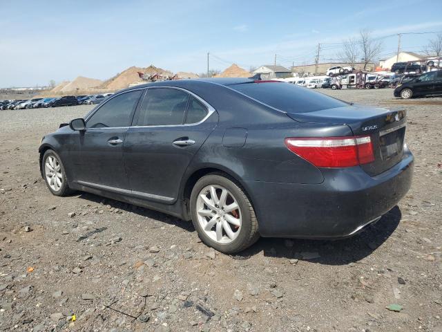 LEXUS LS 460 2009 charcoal  gas JTHCL46F695002146 photo #3