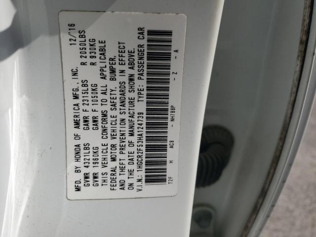 2017 HONDA ACCORD SPO - 1HGCR2F53HA124739