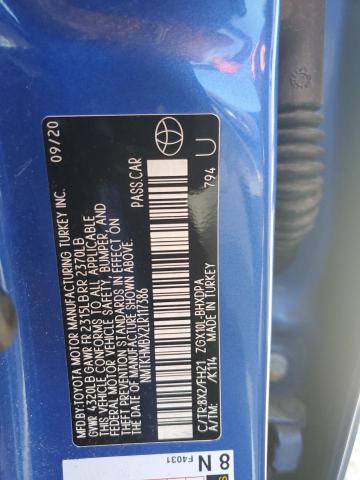 2020 TOYOTA C-HR XLE NMTKHMBX2LR117386