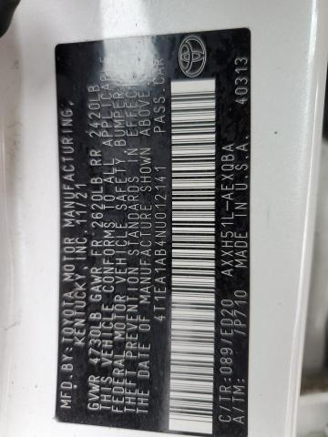 2022 TOYOTA AVALON NIG 4T1EA1AB4NU012141