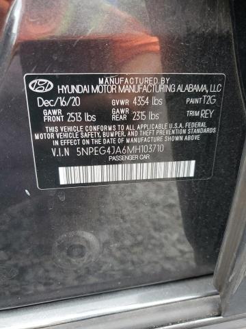 2021 HYUNDAI SONATA SE - 5NPEG4JA6MH103710