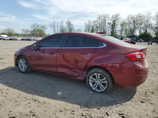 Vin: 1g1be5sm2k7132414, lot: 53868565, chevrolet cruze lt 20192