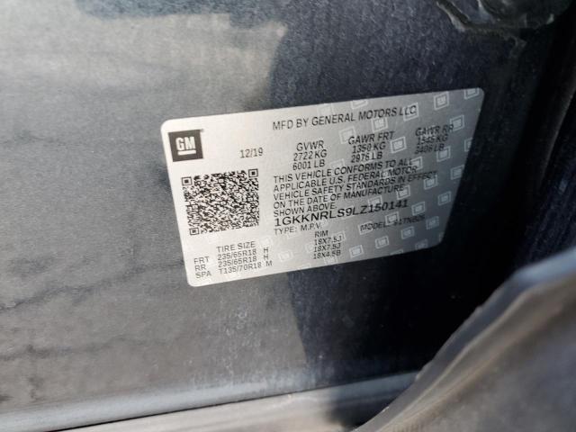 2020 GMC ACADIA SLE 1GKKNRLS9LZ150141