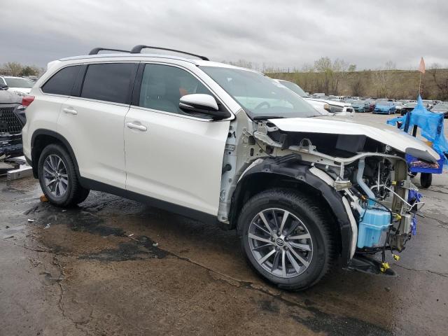 Vin: 5tdjzrfh7ks615625, lot: 54206015, toyota highlander se 20194