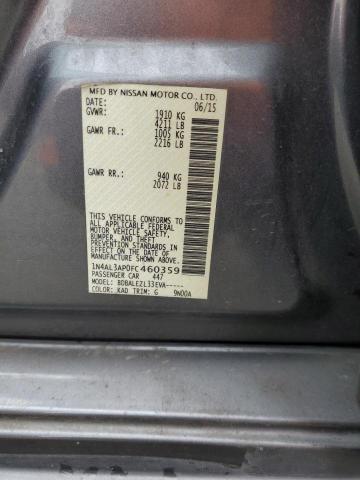 2015 NISSAN ALTIMA 2.5 #3130589933