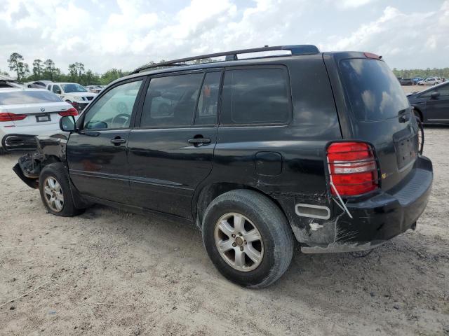 TOYOTA HIGHLANDER 2002 black  gas JTEHF21A120084185 photo #3