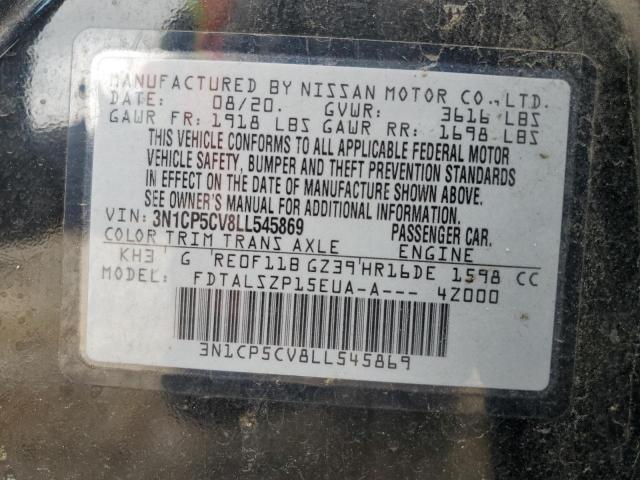 2020 NISSAN KICKS SV - 3N1CP5CV8LL545869