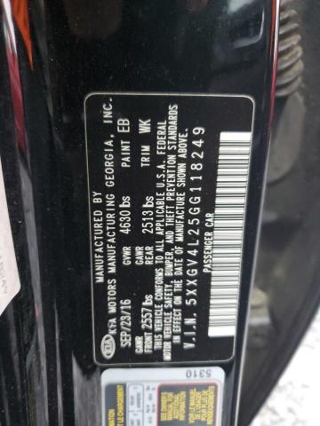 2016 KIA OPTIMA SXL 5XXGV4L25GG118249