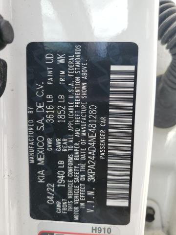 2022 KIA RIO LX - 3KPA24AD4NE481280