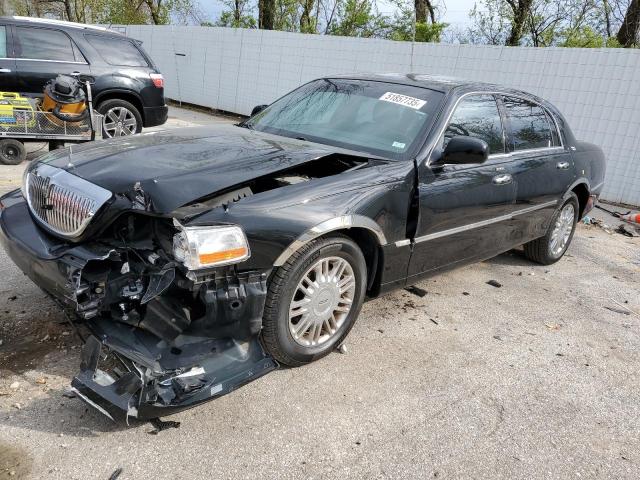 LINCOLN TOWN CAR S 2008 black sedan 4d gas 2LNHM82W28X657365 photo #1