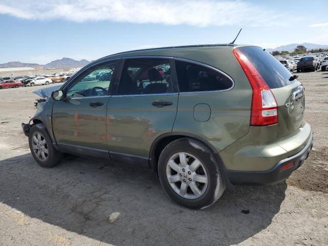 HONDA CR-V EX 2009 green  gas 5J6RE38559L023371 photo #3