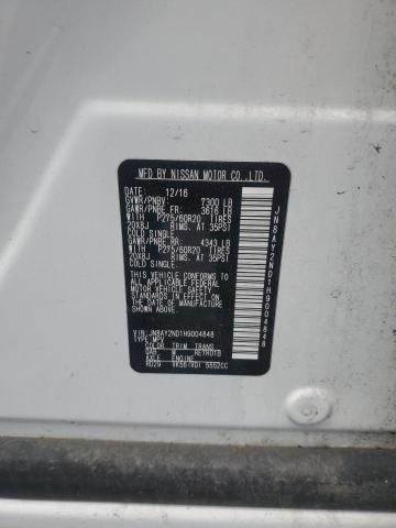 2017 NISSAN ARMADA SV JN8AY2ND1H9004848
