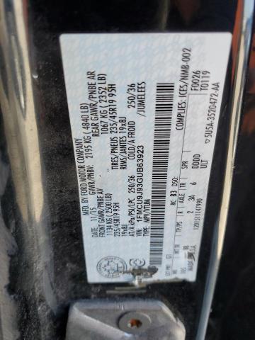 2016 FORD ESCAPE TIT - 1FMCU9J93GUB63923