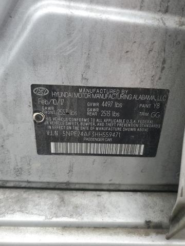2017 HYUNDAI SONATA SE - 5NPE24AF3HH559471