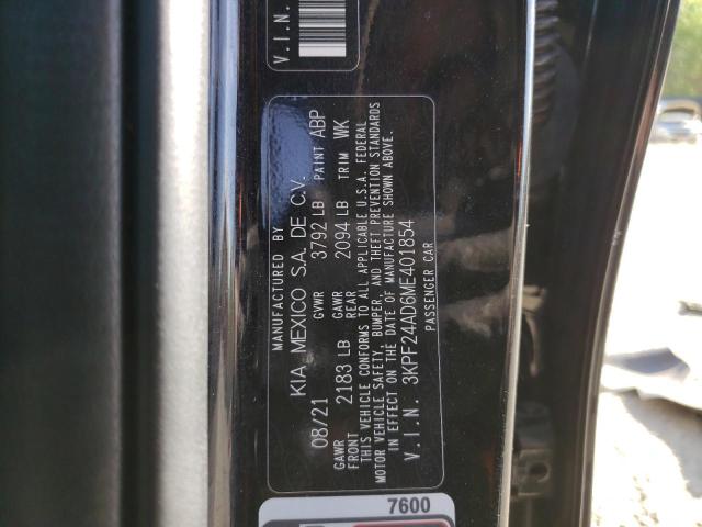 2021 KIA FORTE FE - 3KPF24AD6ME401854