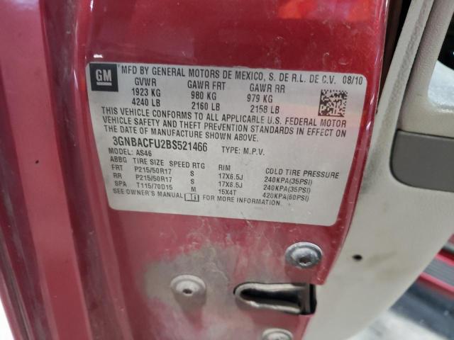 2016 CHEVROLET HHR 3GNBACFU2BS521466