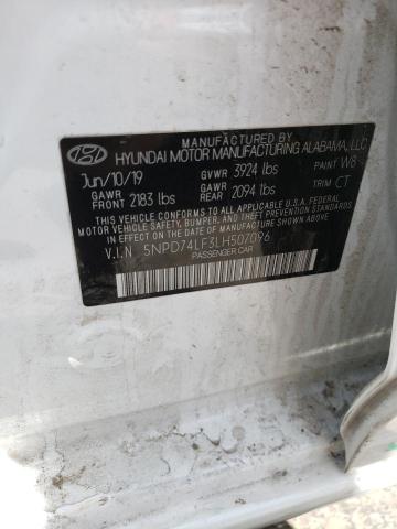 2020 HYUNDAI ELANTRA SE - 5NPD74LF3LH507096