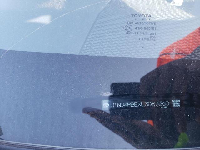 2020 TOYOTA COROLLA SE - JTND4RBEXL3087360