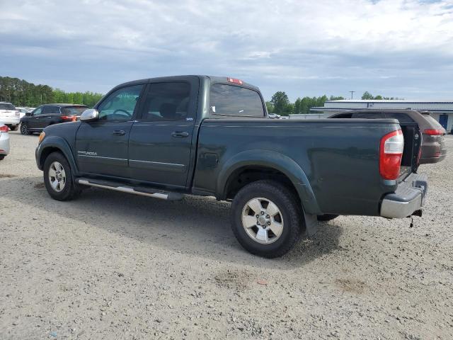 TOYOTA TUNDRA DOU 2005 green  gas 5TBDT44135S484424 photo #3