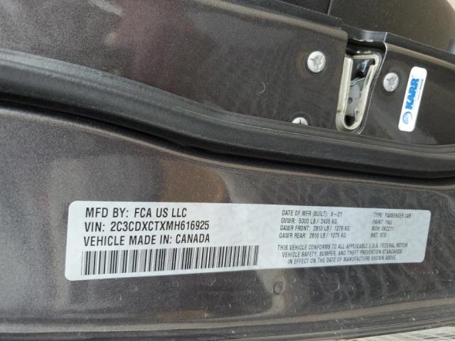 2021 DODGE CHARGER R/ - 2C3CDXCTXMH616925