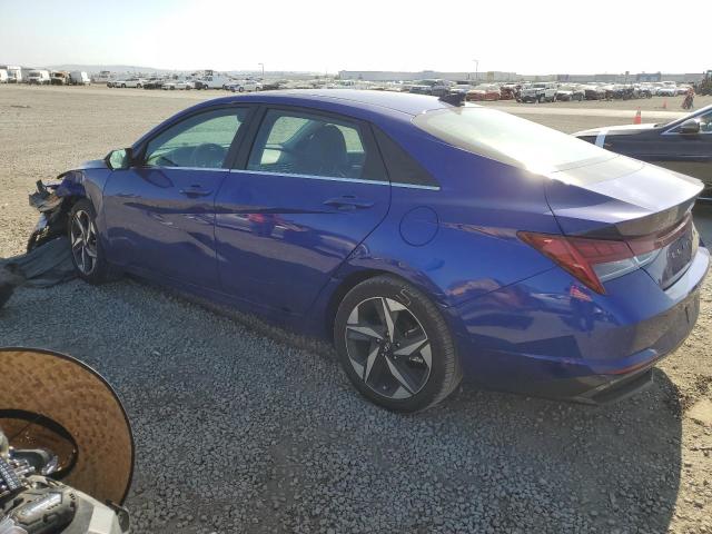 HYUNDAI ELANTRA LI 2023 blue  hybrid engine KMHLN4AJ4PU092595 photo #3