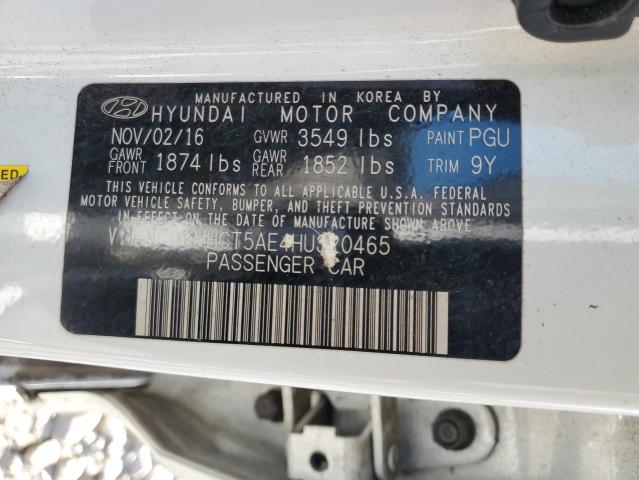 2017 HYUNDAI ACCENT SE - KMHCT5AE4HU320465