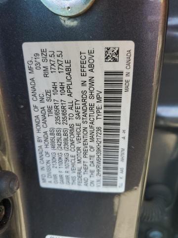 2019 HONDA CR-V LX - 2HKRW6H39KH217236