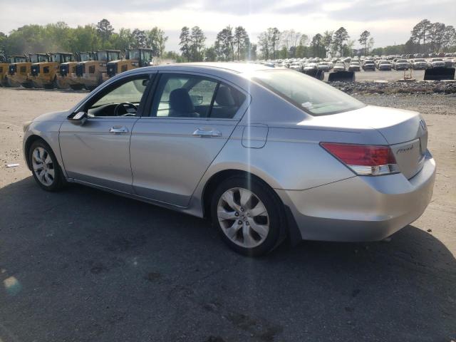 HONDA ACCORD EXL 2010 silver  gas 1HGCP3F87AA022582 photo #3