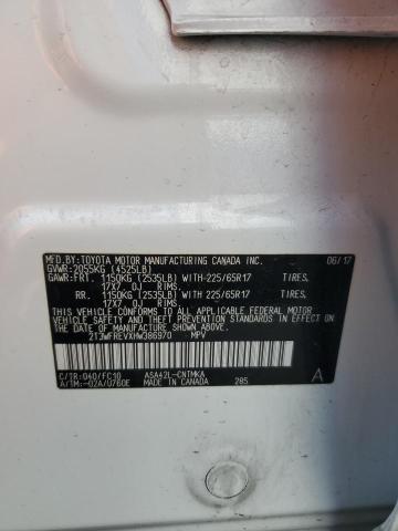 2017 TOYOTA RAV4 XLE - 2T3WFREVXHW386970