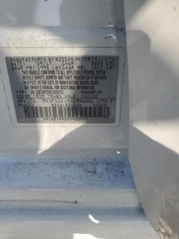 2017 NISSAN SENTRA S - 3N1AB7AP2HY400472