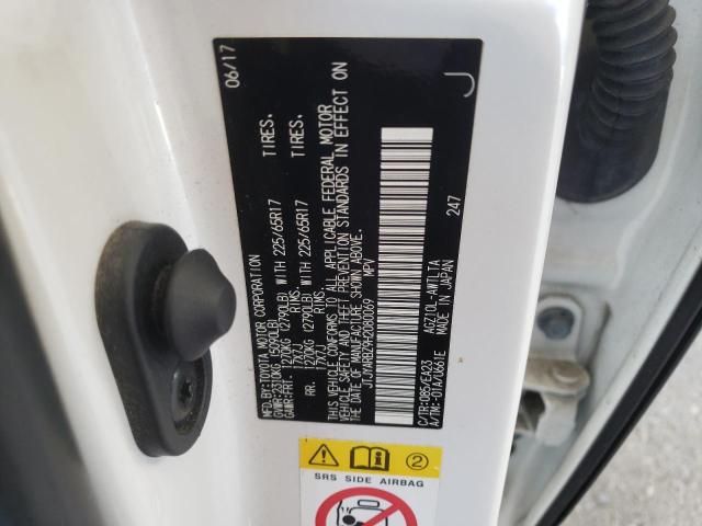 2017 LEXUS NX 200T BA - JTJYARBZ9H2080069