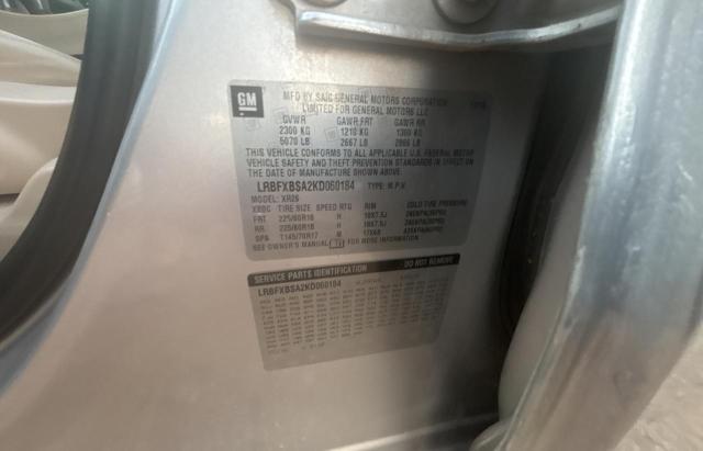 2019 BUICK ENVISION P - LRBFXBSA2KD060184