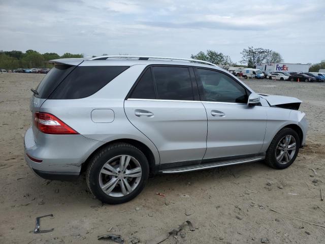 MERCEDES-BENZ ML 350 4MA 2013 silver  gas 4JGDA5HB2DA151127 photo #4