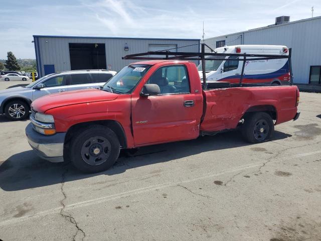 CHEVROLET SILVERADO 2001 red  gas 1GCEC14W91Z211907 photo #1