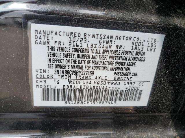 2024 NISSAN SENTRA SV - 3N1AB8CV9RY227469