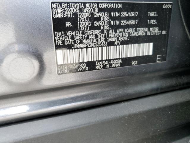 2024 TOYOTA RAV4 LE - JTMMWRFV2RD235433