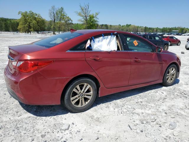 Vin: 5npeb4ac2eh812362, lot: 52038355, hyundai sonata gls 20143