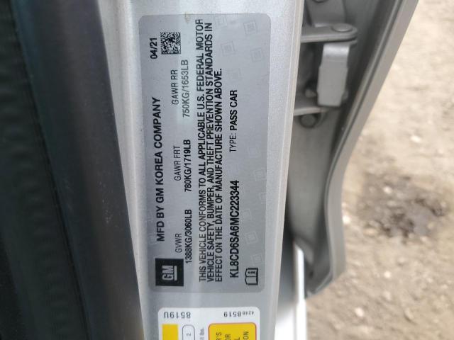 2021 CHEVROLET SPARK 1LT - KL8CD6SA6MC223344