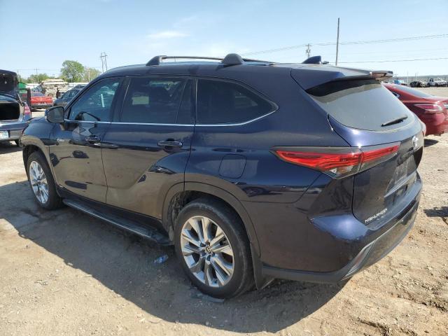Vin: 5tdxbrch7ms018531, lot: 51876085, toyota highlander hybrid limited 20212