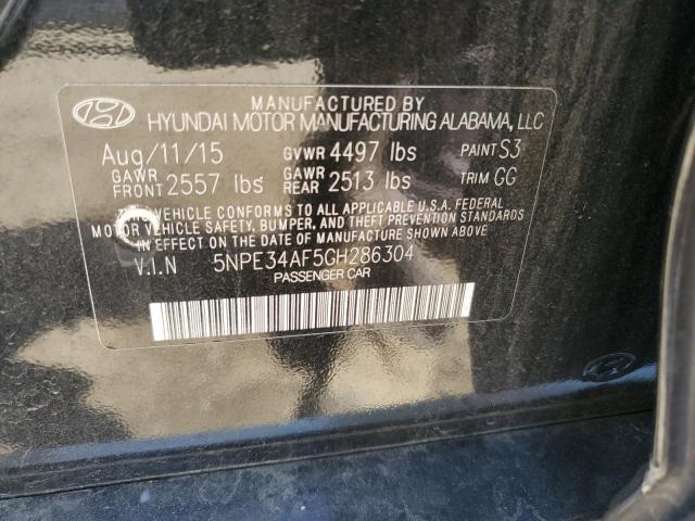 2016 HYUNDAI SONATA SPO - 5NPE34AF5GH286304