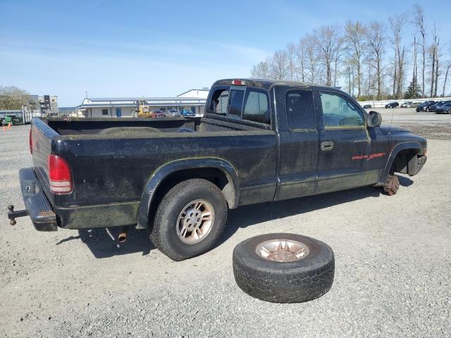 DODGE DAKOTA 1998 black club cab gas 1B7GG22Y6WS535551 photo #4