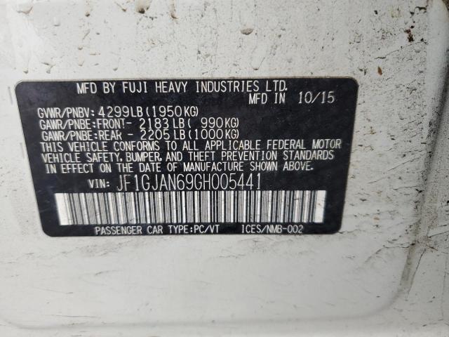 2016 SUBARU IMPREZA LI - JF1GJAN69GH005441