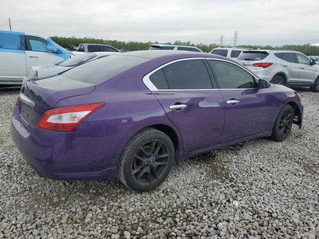 NISSAN MAXIMA S 2009 purple  gas 1N4AA51E89C821650 photo #4