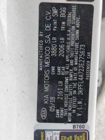 2018 KIA FORTE LX - 3KPFL4A72JE275673