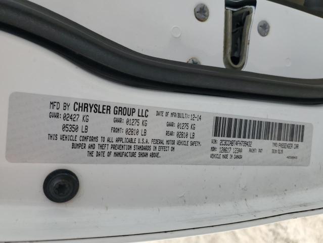 2015 CHRYSLER 300 S - 2C3CCABT4FH739432