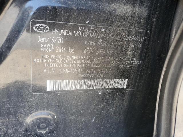 2020 HYUNDAI ELANTRA SE - 5NPD84LF6LH580492