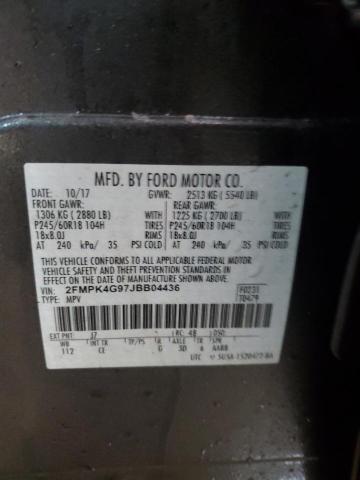 2018 FORD EDGE SE - 2FMPK4G97JBB04436