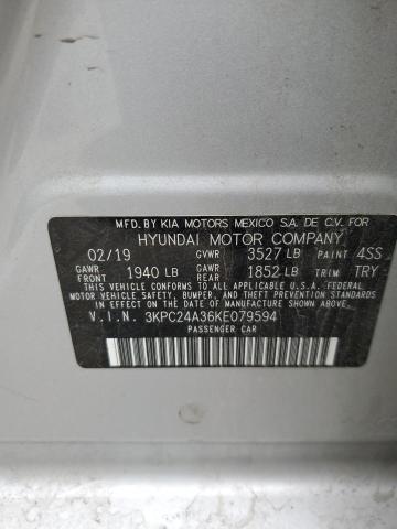 2019 HYUNDAI ACCENT SE 3KPC24A36KE079594